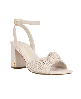 Women's Sarifina Knotted Block Heel Sandals | Macy's