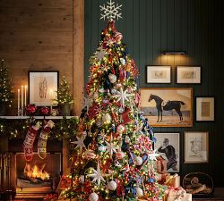 Plaid Dog Ornament | Pottery Barn (US)