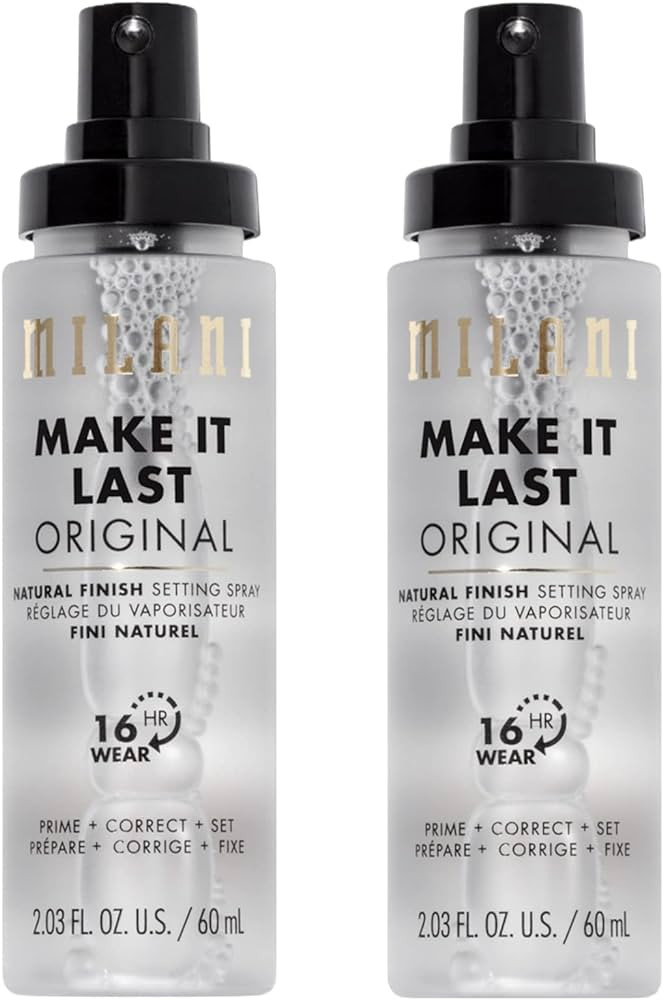 Milani Make It Last Original - Natural Finish Setting SPray - 3-in-1 Setting Spray and Primer- Pr... | Amazon (US)