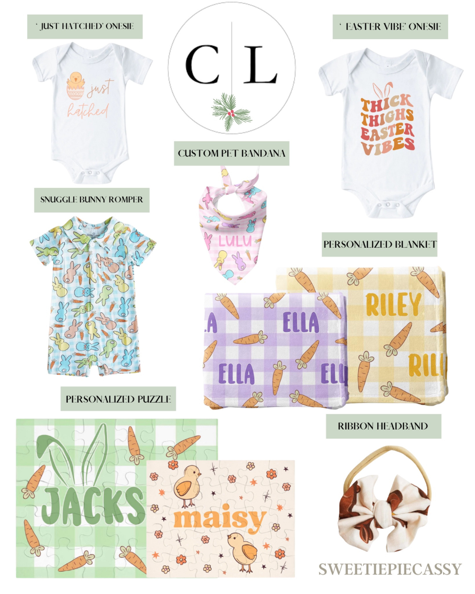 Caden Lane: Easter Edition 🐣 

As Easter comes around, Caden Lane is the perfect spot for everything custom & personalized! Plus, they’re having a 15% off sale on all things custom using code ‘SPRING15’! So many great gift ideas, baby shower gifts, Easter looks for newborn photoshoots & more!💫

#LTKstyletip #LTKbaby #LTKbump