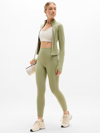 Salutation Stash High Rise Pop Stitch 7/8 Legging | Athleta