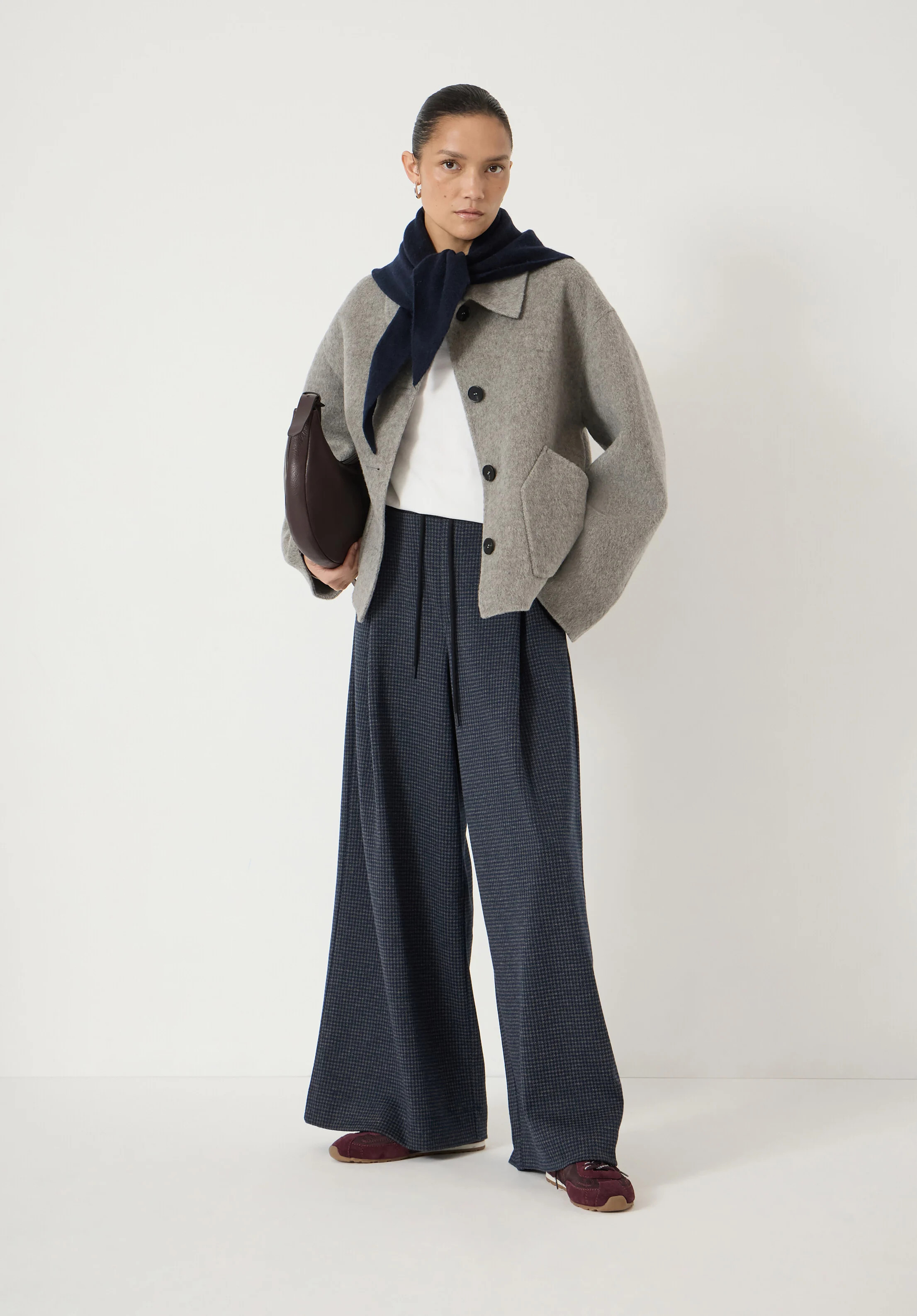 Pure Wool Double Faced Jacket | Hush UK