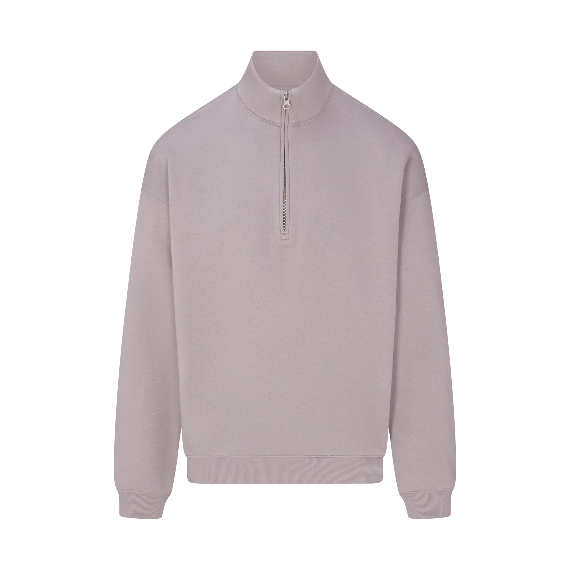 FLEECE LOUNGE MENS RELAXED QUARTER ZIP | SHADOW | SKIMS | SKIMS (US)