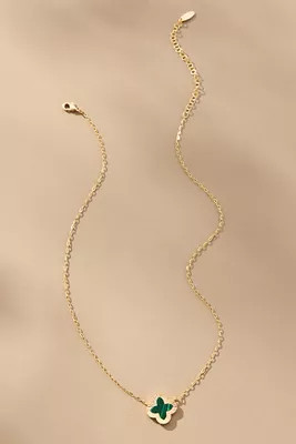 Small Clover Charm Necklace | Anthropologie (US)