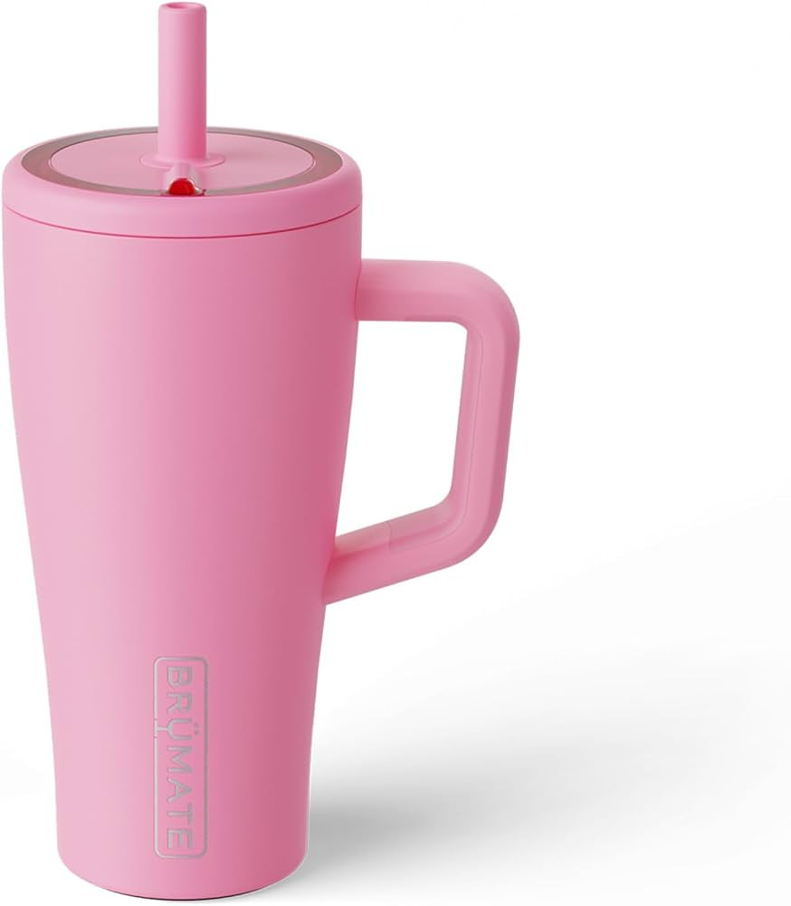 Br\u00fcMate Era 20 oz Tumbler with Handle and Straw | 100% Leakproof Insulated Tumbler with Lid ... | Amazon (US)