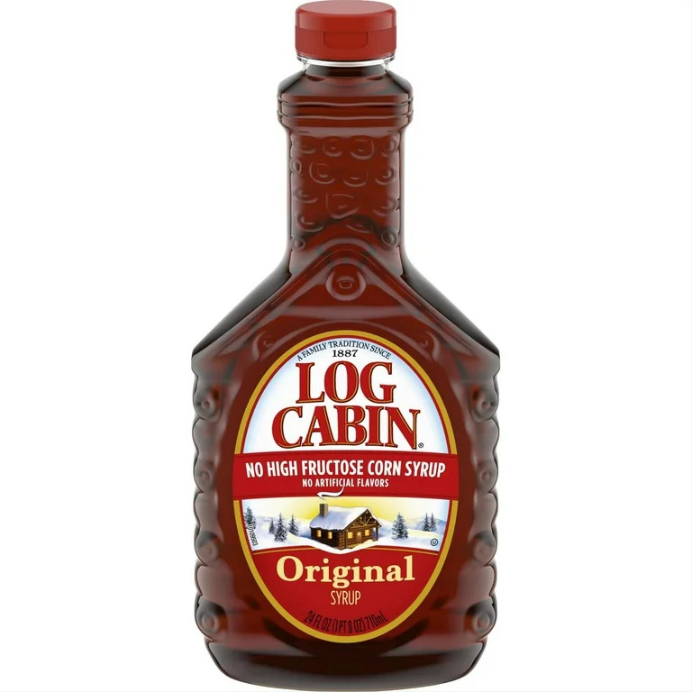 Log Cabin Original Pancake Syrup, 24 fl oz | Walmart (US)