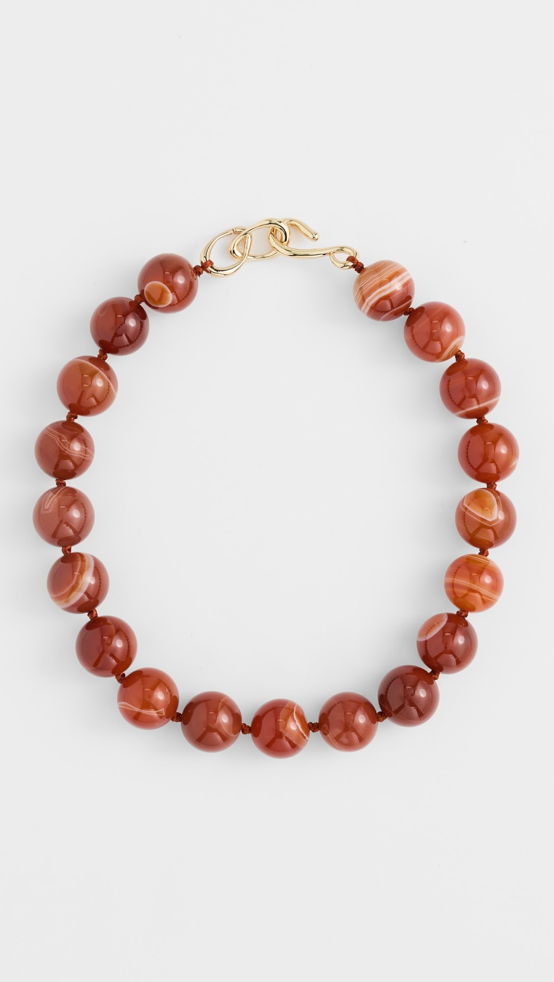 Oversized Stone Bead Choker Necklace | Shopbop