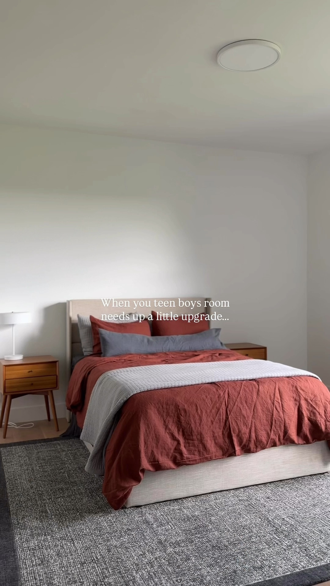 Teen boy room but make it warm and earthy feeling… I brought in Quince bedding since I love their European Linen Duvet sets (we have them all over the house!) 

@onequince #quincepartner @shop.ltk #liketkit


#LTKHome #LTKFallSale #LTKSaleAlert