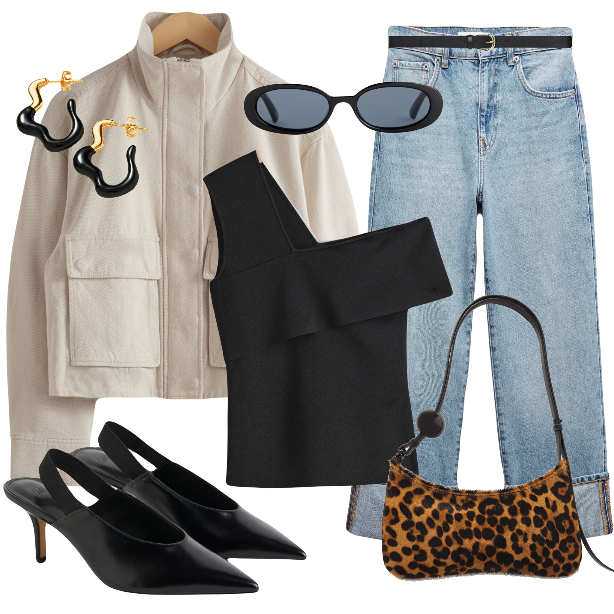 Asymmetrical pieces are going to be a major fashion trend for Spring-Summer 2024! I felt in love with this one-shoulder top from &Other Stories and styled it with beige jacket for chilly spring days, a pair of blue jeans & black leather heeled shoes. 

Tags: Patch-Pocket beige jacket, blue jeans, asymmetric one-shoulder top, leather slingback shoes, &Other Stories, Jacquemus Le Bisou bag, Missoma earrings, Mango new-ins, Mango haul, Mango new arrivals, H&M haul, H&M new arrivals, H&M new-ins, spring look, spring outfit, casual look, spring fashion, spring style, easy styling, outfit board, simple everyday look, chic & basic outfit, primavera, effortless, Parisian look, casual outfit, street style, city break look, brunch outfit.


#LTKstyletip #LTKshoecrush #LTKSeasonal