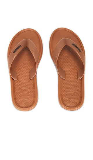 Havaianas Puffed Up Sandal in Brown. - size 41/42 | Revolve Clothing (Global)