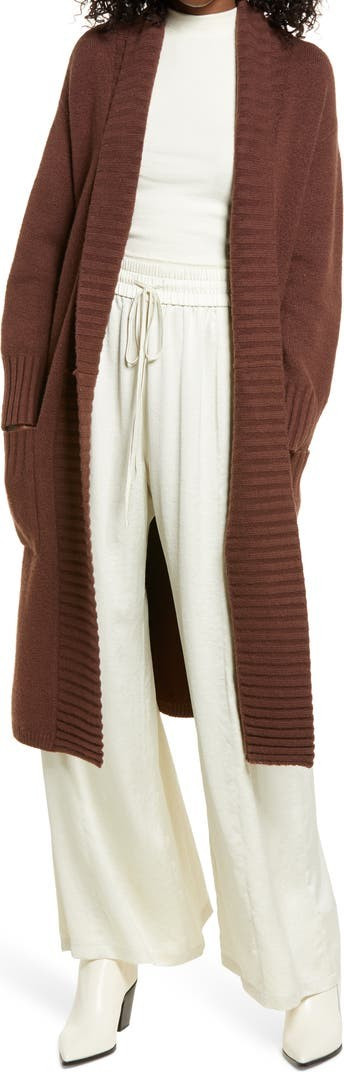 Belted Long Cardigan | Nordstrom