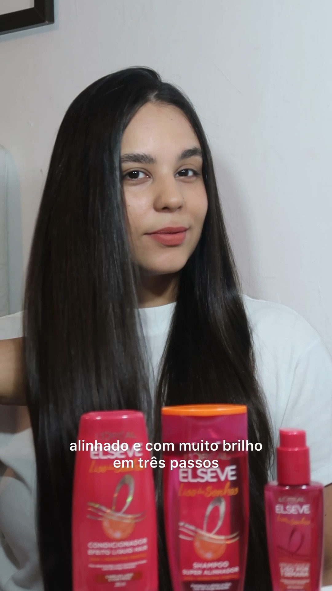 Elseve Liso dos Sonhos de L’Oréal Paris é a linha para nós, lisas ou alisadas cuidar bem dos nossos fios. Em apenas 3 passos o liso fica fortalecido e fácil de pentear.

#LTKpromo #LTKbeleza #LTKbrasil