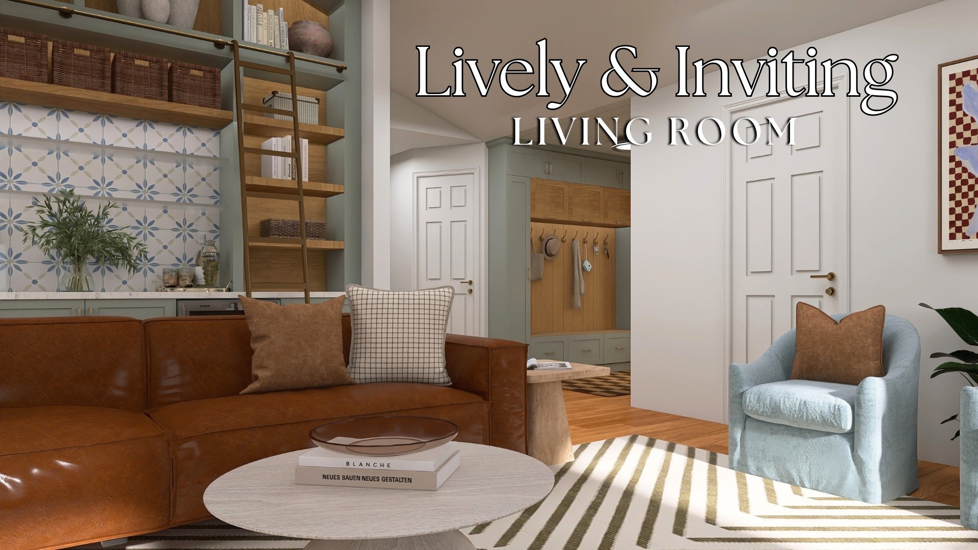 Designed by Jackie
Lively & Inviting Living Room