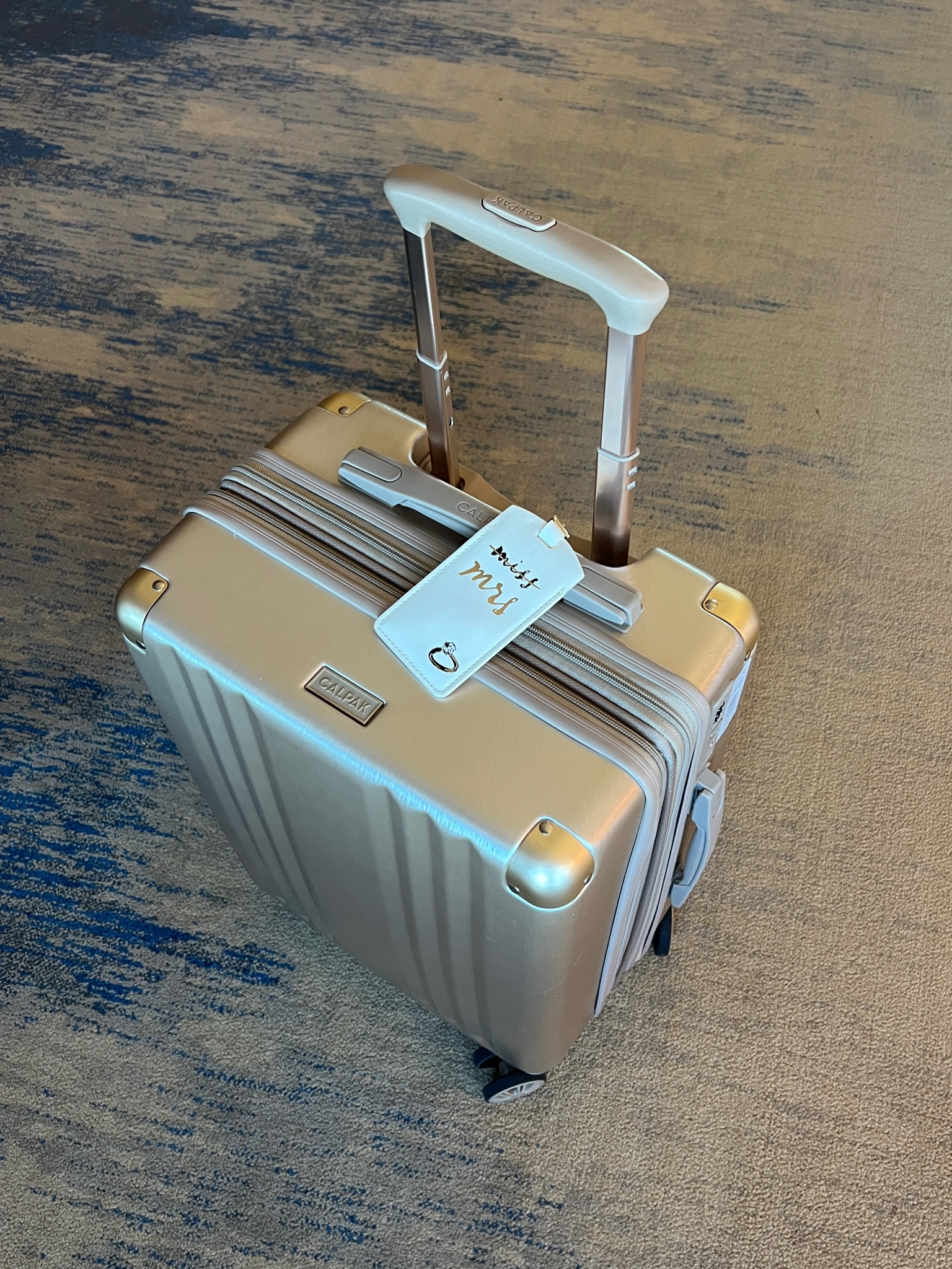 so obsessed with our new luggage from our wedding registry! the calpak carry ons are everything and I love this gold color and it’ll always make me think of our wedding weekend 🥹🫶🏼

#LTKGiftGuide #LTKitbag #LTKtravel