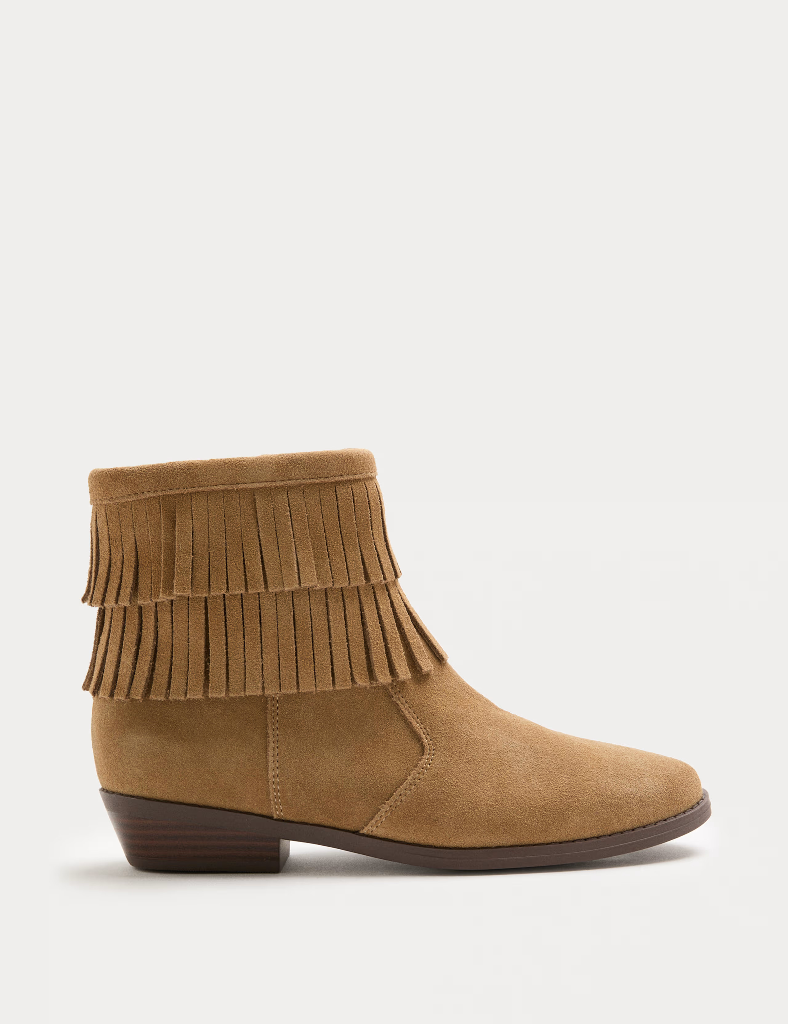 Kids' Leather Western Ankle Boots (4 Small - 6 Large) | Marks & Spencer (UK)