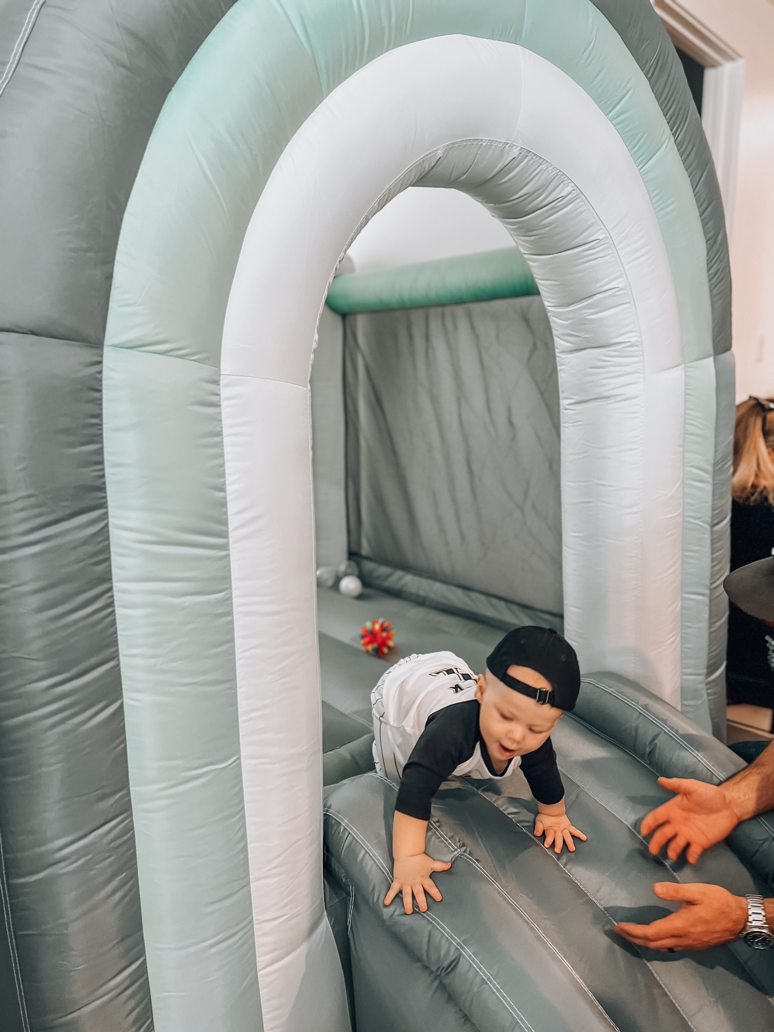 This bounce house is everything. I bought this for his party and it came in a nice little travel bag, super easy setup and can put in the playroom for future use 

#LTKhome #LTKbaby #LTKkids