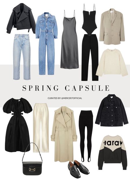 I have collected the perfect spring capsule pieces which are absolute must haves for the season! These items are truly timeless and will last you for many springs to come. I have included some gorgeous silk trousers from Sleau, a pleated denim jumpsuit and a cut out linen blend midi dress from Net-a-Porter! 

The full spring capsule wardobe edit can be found on my website here - https://drive.google.com/drive/folders/1w6ozFPmk4dxAZVhFbi12iuF3ogn4Hs4a

- spring capsule, spring style, summer style, wardobe staples, trench coat, jeans, jumpsuit, denim jacket, sweater, blazer, Gucci Horsebit 

#LTKeurope #LTKstyletip #LTKSeasonal