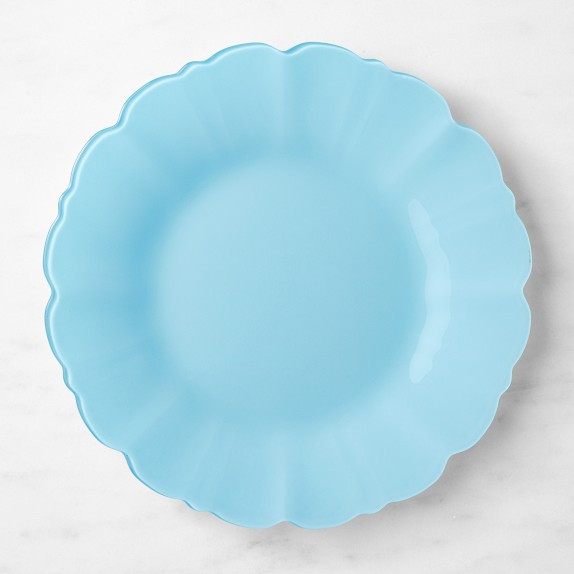 Scalloped Glass Charger | Williams-Sonoma