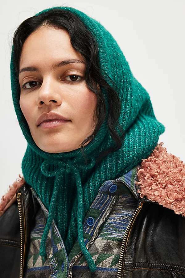 Cagoule côtelée Over My Head par Free People en Émeraude, pour femme | Free People FR