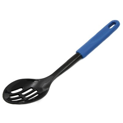 Chef Craft 11.5-Inch Basic Heat-Resistant Nylon Slotted Serving Spoon Blue | Target