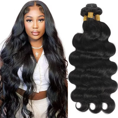 Jessie's Wig 12-30 Inch Grade S Body Wave Human Hair Bundles 95g Natural Black 1Pc/Pack  22" | Target