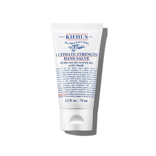 Kiehl's Ultimate Strength Hand Salve, Deeply Hydrating Hand Lotion, Thick and Rich Formula for In... | Amazon (US)