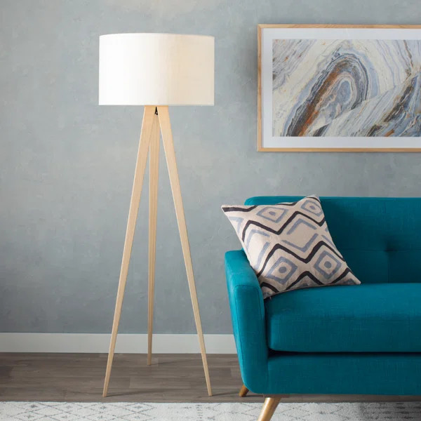Christie Modern 60.25" Tripod Floor Lamp | Wayfair North America