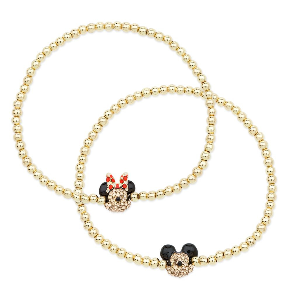 Mickey and Minnie Mouse Bracelet Set by BaubleBar | Disney Store