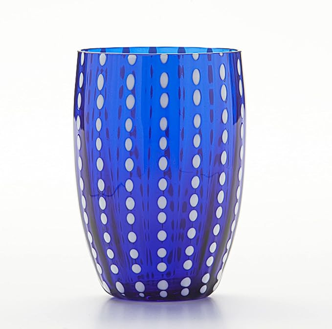 Zafferano Perle Tumbler Blue (Set of 2) | Amazon (US)