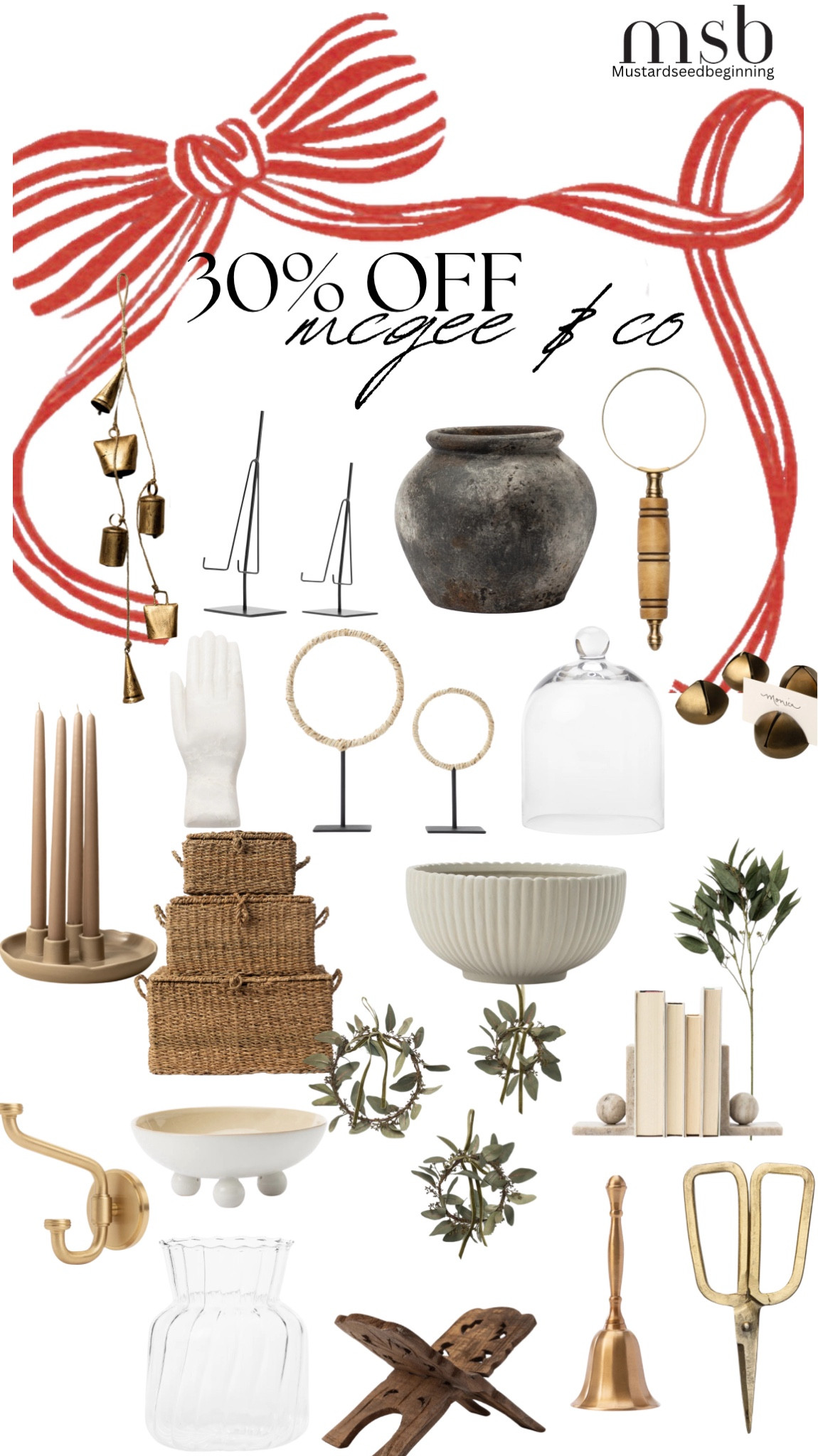 30% off at McGee and Co.

#LTKCyberWeek #LTKGiftGuide #LTKHoliday