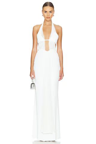 NBD Ilta Maxi Dress in White from Revolve.com | Revolve Clothing (Global)