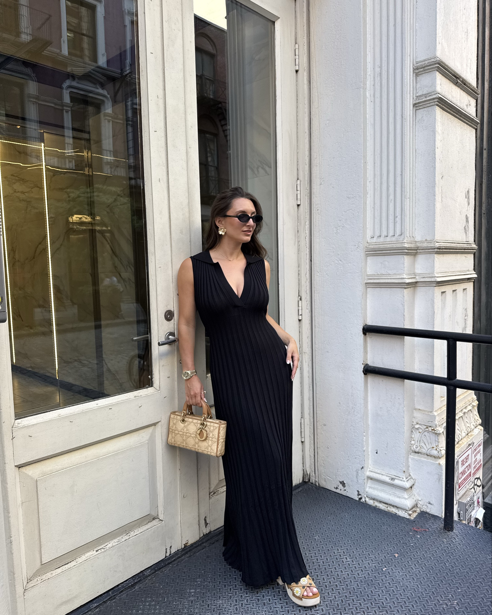 just so incredibly chic wearing a 4, but could’ve sized down