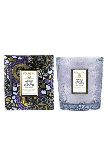 Voluspa Apple Blue Clover Boxed Classic Candle at Nordstrom Rack | Nordstrom Rack