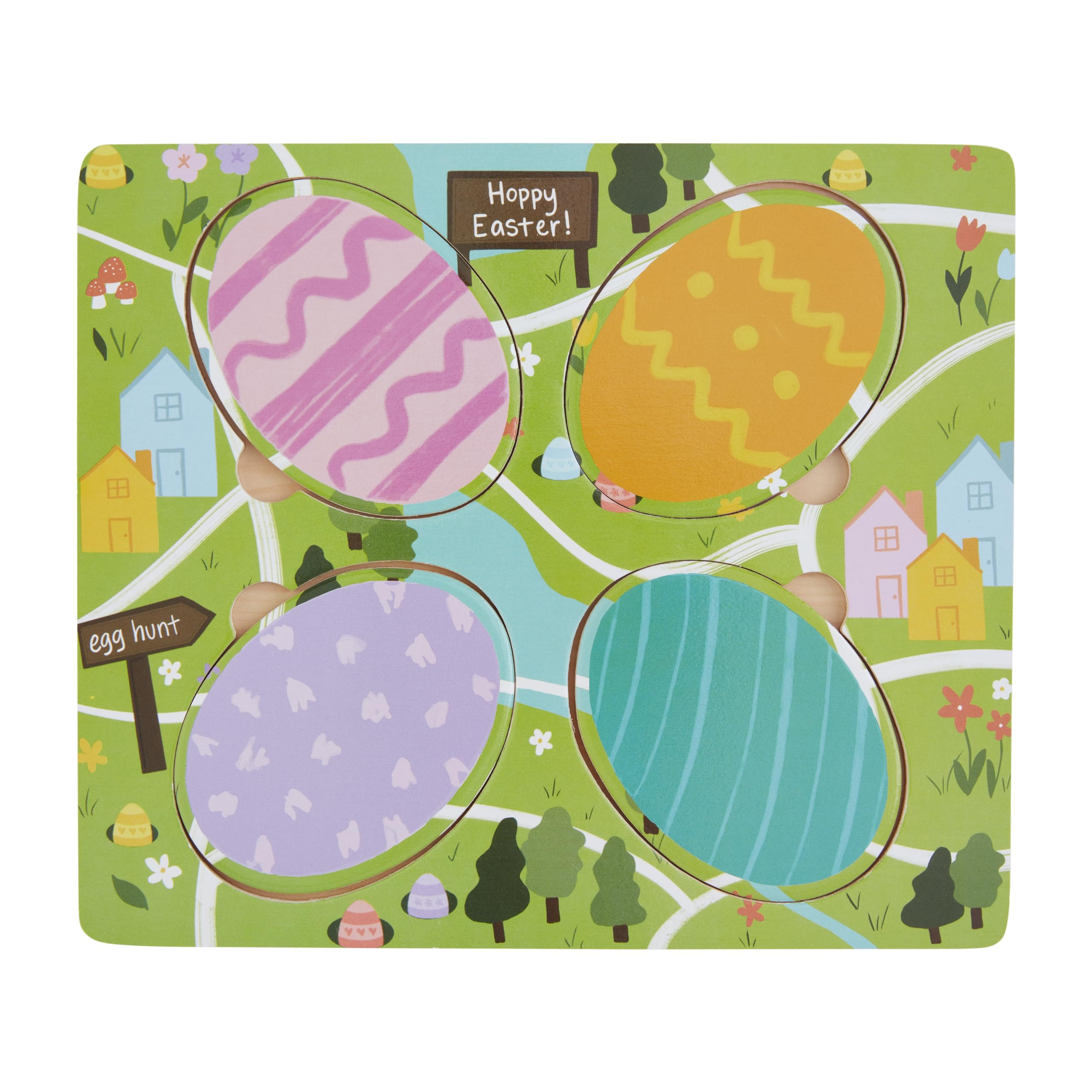 Mud Pie Easter Stacking Puzzle, Egg Hunt | Amazon (US)