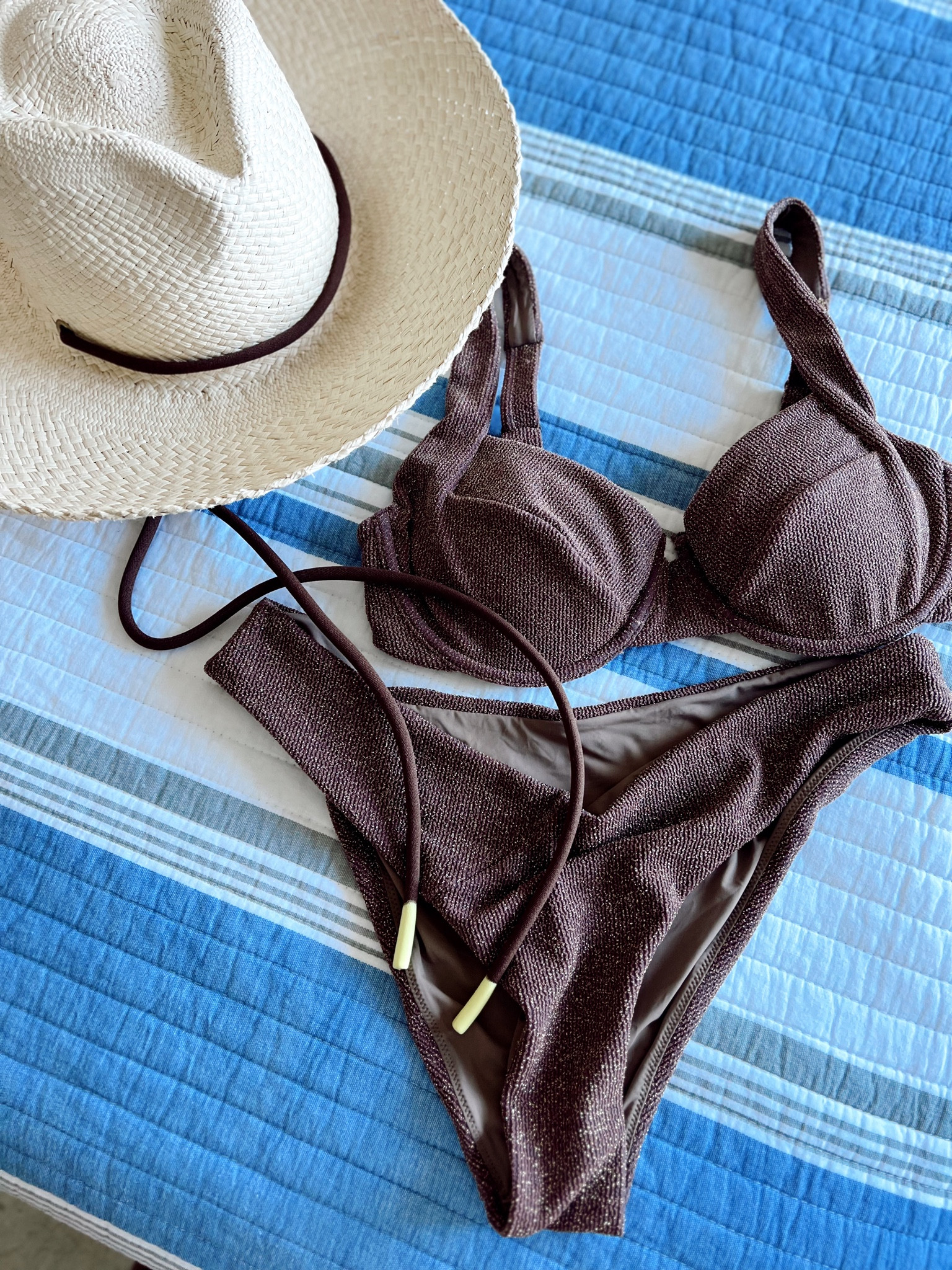 The most flattering swim style in this gorgeous bikini  

#LTKtravel #LTKSeasonal #LTKswim