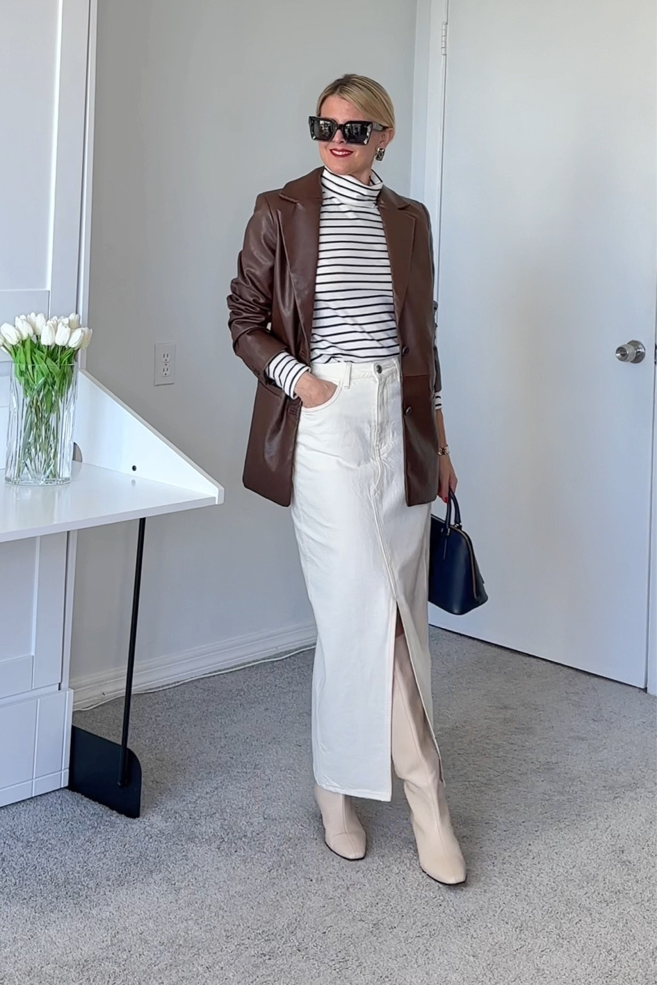 All true to size.   These exact boots are no b longer available in this color.  I linked similar ones 

#LTKSeasonal #LTKfindsunder50 #LTKfindsunder100