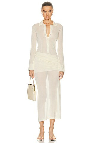 Kaviro Knit Polo Dress | FWRD 