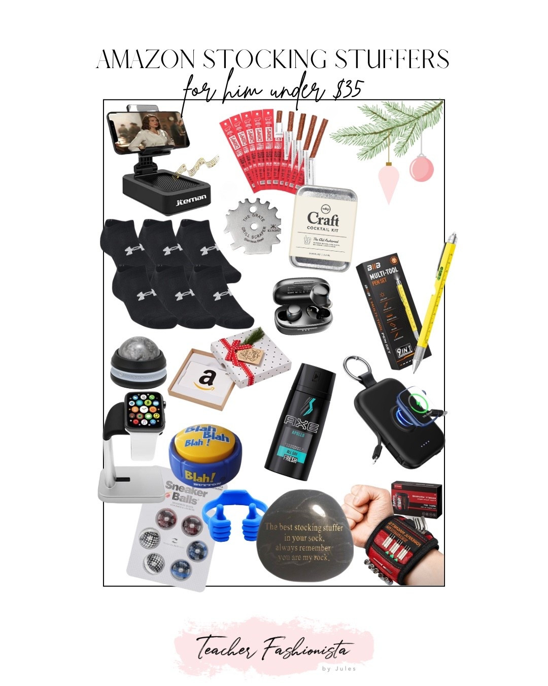 Stocking stuffers for him under $35

#LTKCyberWeek #LTKGiftGuide #LTKMens