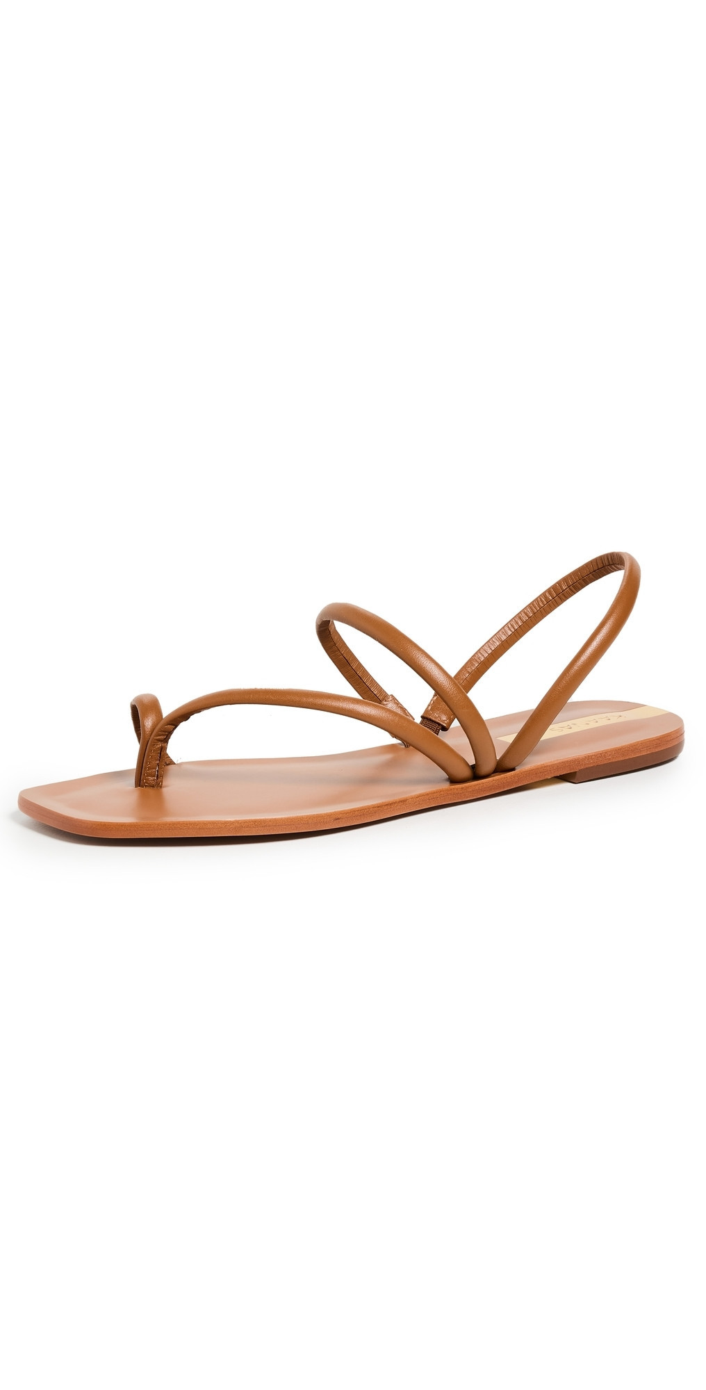 KAANAS Strappy Naked Sandals Tan 7 | Shopbop
