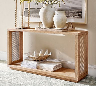 Marina Cane Console Table (60") | Pottery Barn (US)