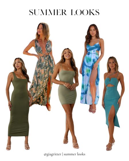 Cool and warm blue tones for a sexy Summer soirée on the #beach #green #blue #tropical #vacation #holiday #party look 

#Summer #dresses for #travel a #casual #wedding and #everyday style in the heat

#summer #dress 
#travel #outfit #traveloutfit 
#summerdress 

#LTKFindsUnder100 #LTKSeasonal #LTKTravel