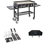 Blackstone 36 inch Outdoor Flat Top Gas Grill Griddle Station - 4-burner - Propane Fueled - Resta... | Amazon (US)