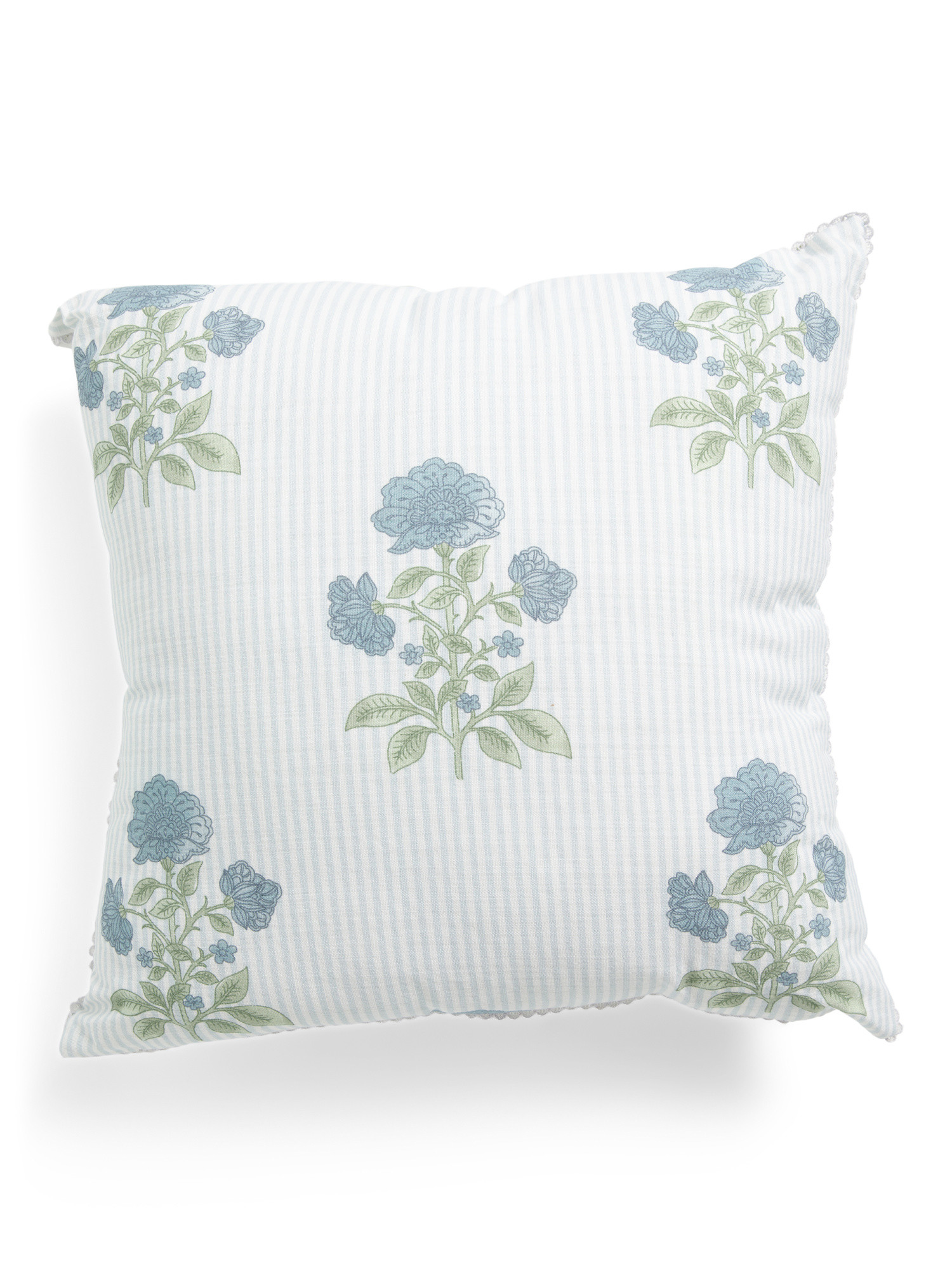 20x20 Painted Block Print Striped Pillow | Throw Pillows | Marshalls | Marshalls