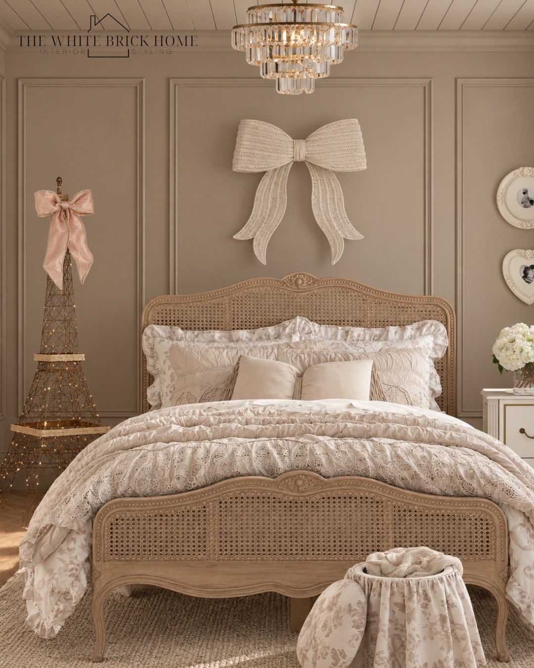 Parisian charm meets timeless elegance in this dreamy bedroom layered with bows, soft neutrals, and vintage charm. 

Bed, bedroom, bedroom design, bedroom decor, girls room, girls bedroom, girls room rug, girls room bedding, girls room decor, girls room finds, bedroom, teen girl, teen girl bedroom, teen room, teen bedroom ideas, teen girl lighting, loveshackfancy, loveshackfancy bedroom, loveshackfancy girls room, loveshackfancy bedroom teen girl, girls room rug, girls room decor ideas, bedroom, pottery barn girls room, pottery barn teen

#LTKHome #LTKmomlife #LTKKids