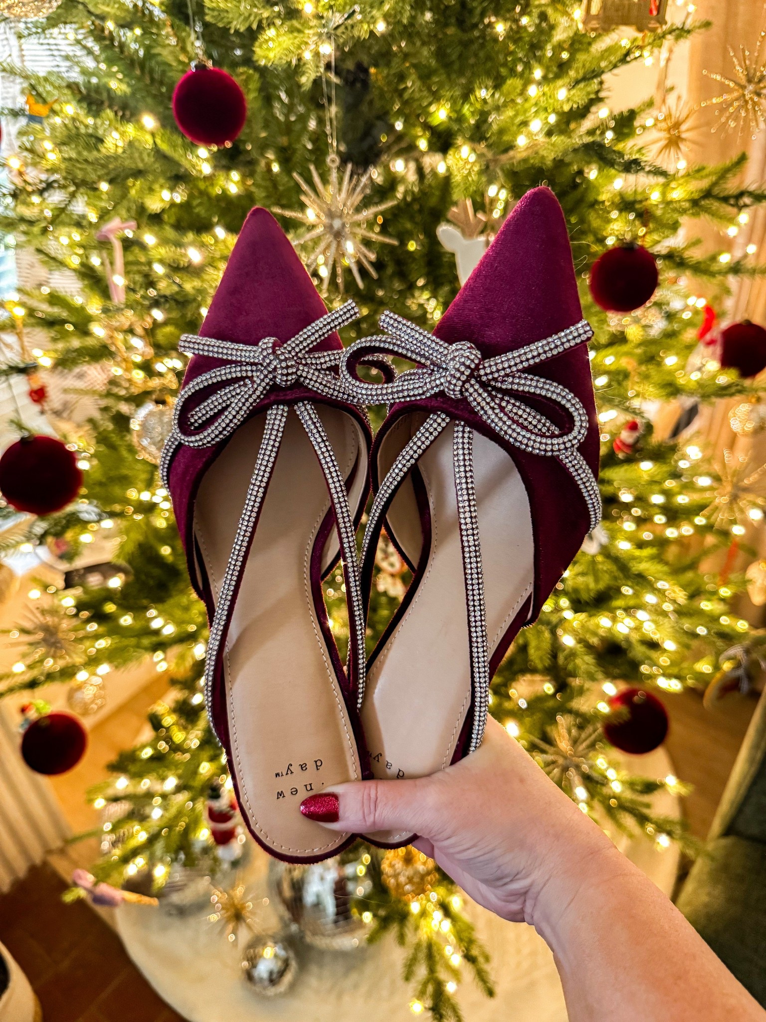 Target holiday shoes
Super cute and comfy! Size up half size! 

Holiday shoes, holiday style, target style, target finds, holiday outfit, kitten heels, gifts for her 

#LTKCyberWeek #LTKHoliday #LTKFindsUnder50