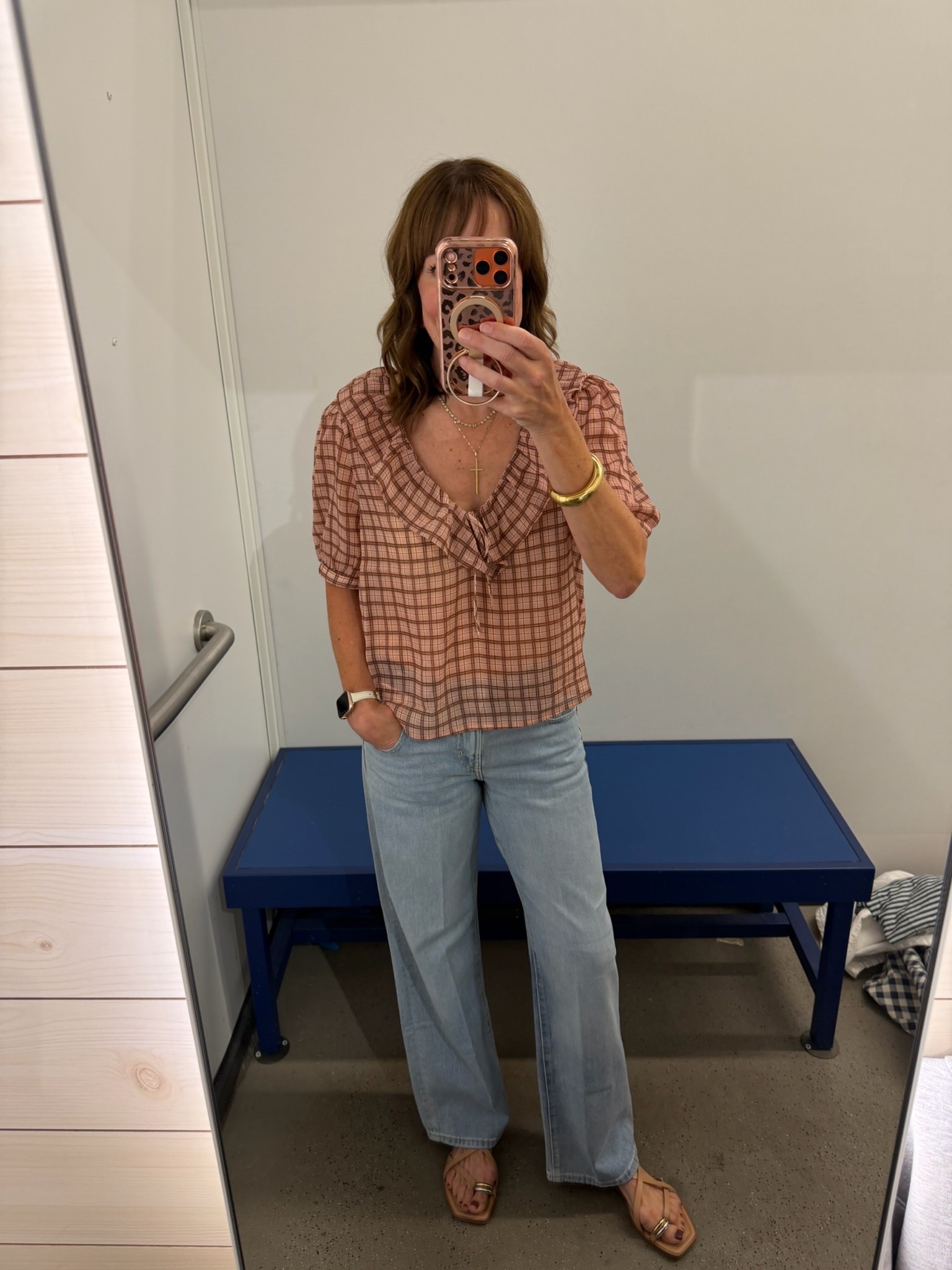 Obsessed with this gingham top and light wash jeans from Old Navy! So cute and affordable!

#LTKootd #LTKgrwm #LTKOver40