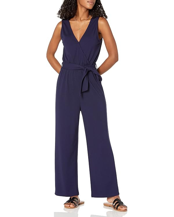 The Drop Women's Sleeveless Wrap Jumpsuit (Available in Plus Size) | Amazon (US)