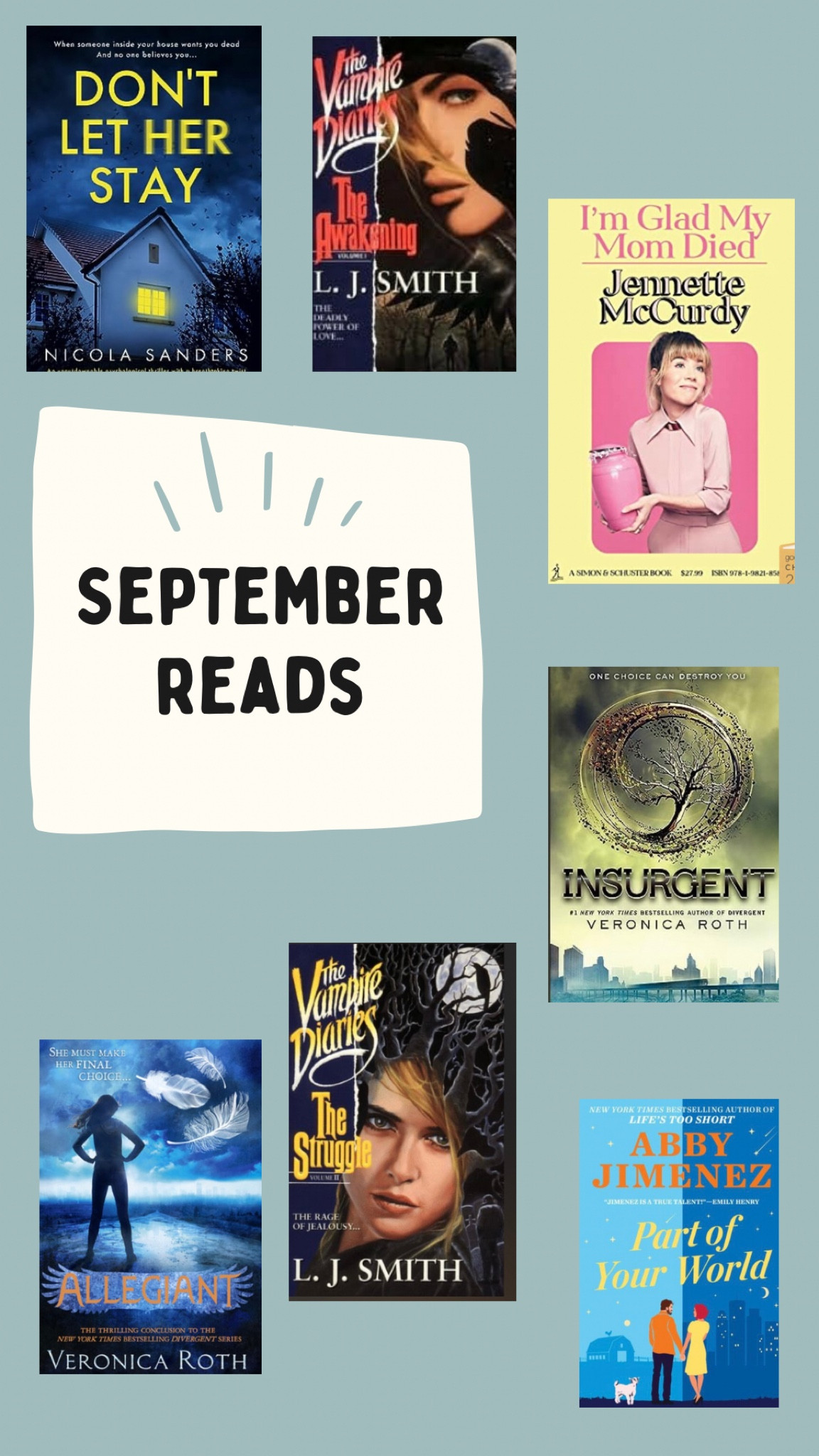 Book club picks
Thrillers
Self-help
Romance
Romcom
Beach read 

#LTKxPrime #LTKtravel #LTKGiftGuide