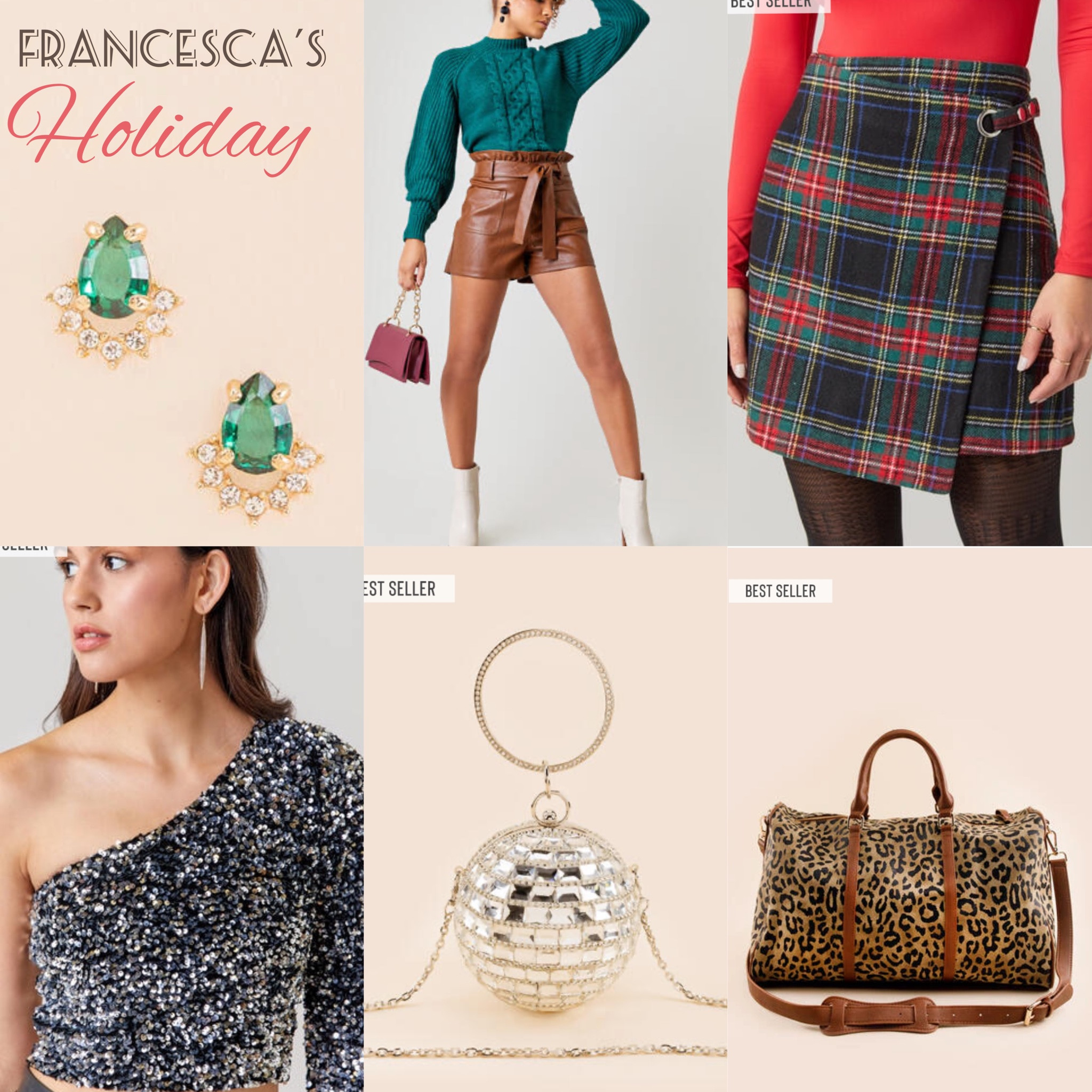 Francesca’s Holiday Fit Guide! 

#LTKHoliday #LTKSeasonal #LTKfit