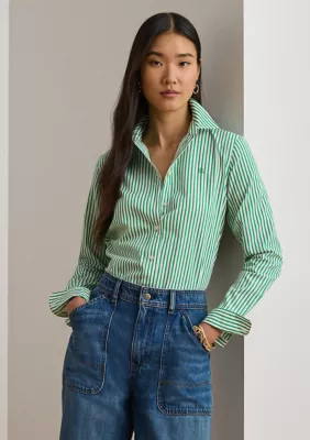 Classic Fit Striped Broadcloth Shirt | Belk